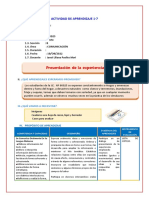 PRESENTACION DE LA EXPERIENCIA 9 Sobre Los Desastres