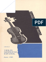 Violín Moderno