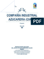 Proyecto Industrial Azucarera Final