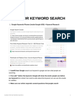 Guide For Keyword Search