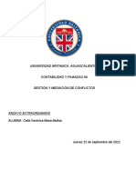 Gestion y Mediación de Conflictos