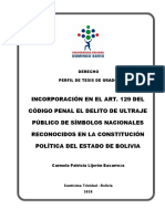 Perfil de Tesis de Derecho