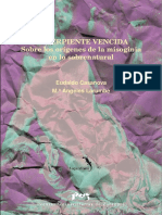 La Serpiente Vencida Sobre Los Orígenes de La Misoginia en Lo Sobrenatural (Eudaldo Casanova M. Ángeles Larumbe)