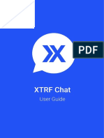 XTRF Chat User Guide Thank-You