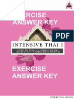 Thai 1 Exercise Answer Key