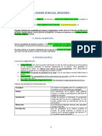 El Poder Judicial. Resumen.