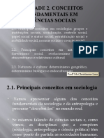 Unidade 2. Conceitos em Sociologia