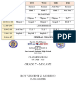 Sched Molave