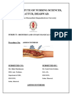 Amniocentesis Procedure