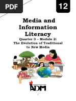 NCR MLA MediaInfoLit M2 L2 The Evolution of Traditional To New Media v11 Revised