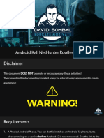 Android Kali NetHunter Install - V3