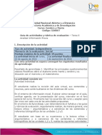 Guia de Actividades y Rúbrica de Evaluación Tarea 0 - Analizar Información Previa