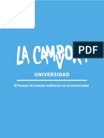 El Porqué de Nuestra Militancia en La Universidad