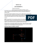 Nmos and Pmos Plot Using Vlsi