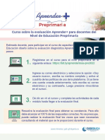 Curso Aprender+ Preprimaria 2022