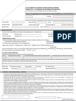 FATCA CRS Individual Declaration Form