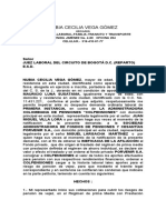 DEMANDA Ineficacia de Traslado MAURICIO LUNA