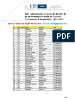 M-MI - Liste Envoi Des Dossiers Électroniques 22-23