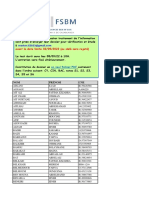 Liste À Founir Les Dossiers FF TI