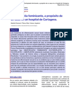 Genitoplastia Feminizante J A Propósito de Un Caso en Un Hospital de Cartagena