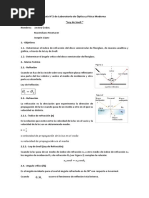 Guía de Lab. Nº2 Ley de Snell