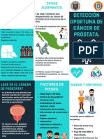 Tríptico de Cáncer de Próstata.