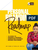 Personal Branding Roadmap (Mine)