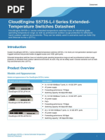 CloudEngine S5735-L-I Series Extended-Temperature Switches Datasheet