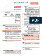 Focus Charting in Pediatric Ward: Medsurgical Clinical