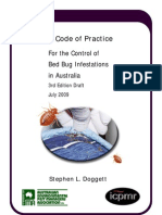 Bed Bug Code of Practice 3rd Ed July 09