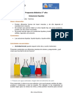 Soluciones Líquidas 1er Año