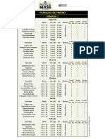 Planilha de Treino Semana 1