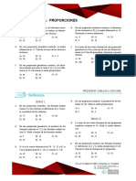 Proporciones y Regla de Tres