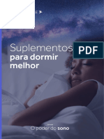 Guia de Suplementos para Dormir Melhor