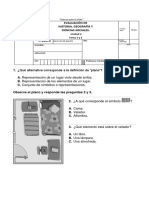 Evaluación Unidad 3 1°básico