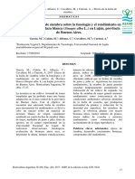 Efecto de La Fecha de Siembra Sobre La Fenología y El Rendimiento en Un Cultivo de Mostaza Blanca (Sinapis Alba L.) en Luján, Provincia de Buenos Aires.