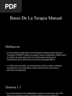 Bases de La Terapia Manual