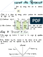 Light (Physics) Ch-10 Notes Let's Crack It