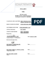 OBE FLEXI-SYLLABUS - CE31fluid Mechanics-2020