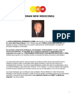 La Nueva Medicina Germánica Del DR Hamer