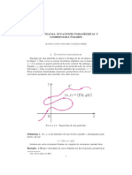 Manual Curvas Planas, Parametricas