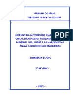 Normam 11 - Obras, Dragagem, Pesquisa e Lavra de Minerais Sob, Sobre e Às Margens Das Águas Sob Jurisdição Brasileira - REV 2