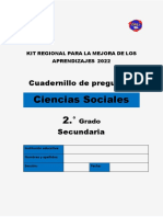 Cuadernillo de Preguntas CCSS 2.º Secundaria