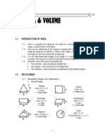 Chapter 3 - Area - Volume (CIVIL ENGINEERING-ENGINEERING SURVEY)