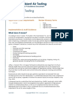 Ambient Air Testing Guidance Document