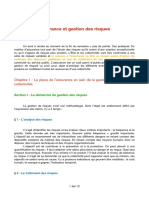 Assurance Et Gestion Des Risques