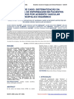 Estudo de Caso: Sistematização Da Assistência de Enfermagem em Pacientes Acometidos Por Acidente Vascular Encefálico Isquêmico