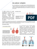 Edema Pulmonar Cardiogénico