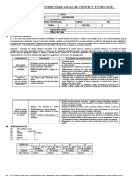 Programación Curricular Anual de Ciencia Y Tecnología: I. Información General