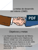 Objetivos de Desarrollo Del Milenio